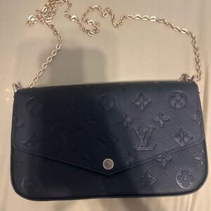 Elegant Embossed Crossbody Bag